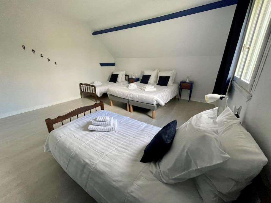 Gite Omaha 3 Etoiles - La Ferme Delaunay Saint-Come-du-Mont المظهر الخارجي الصورة